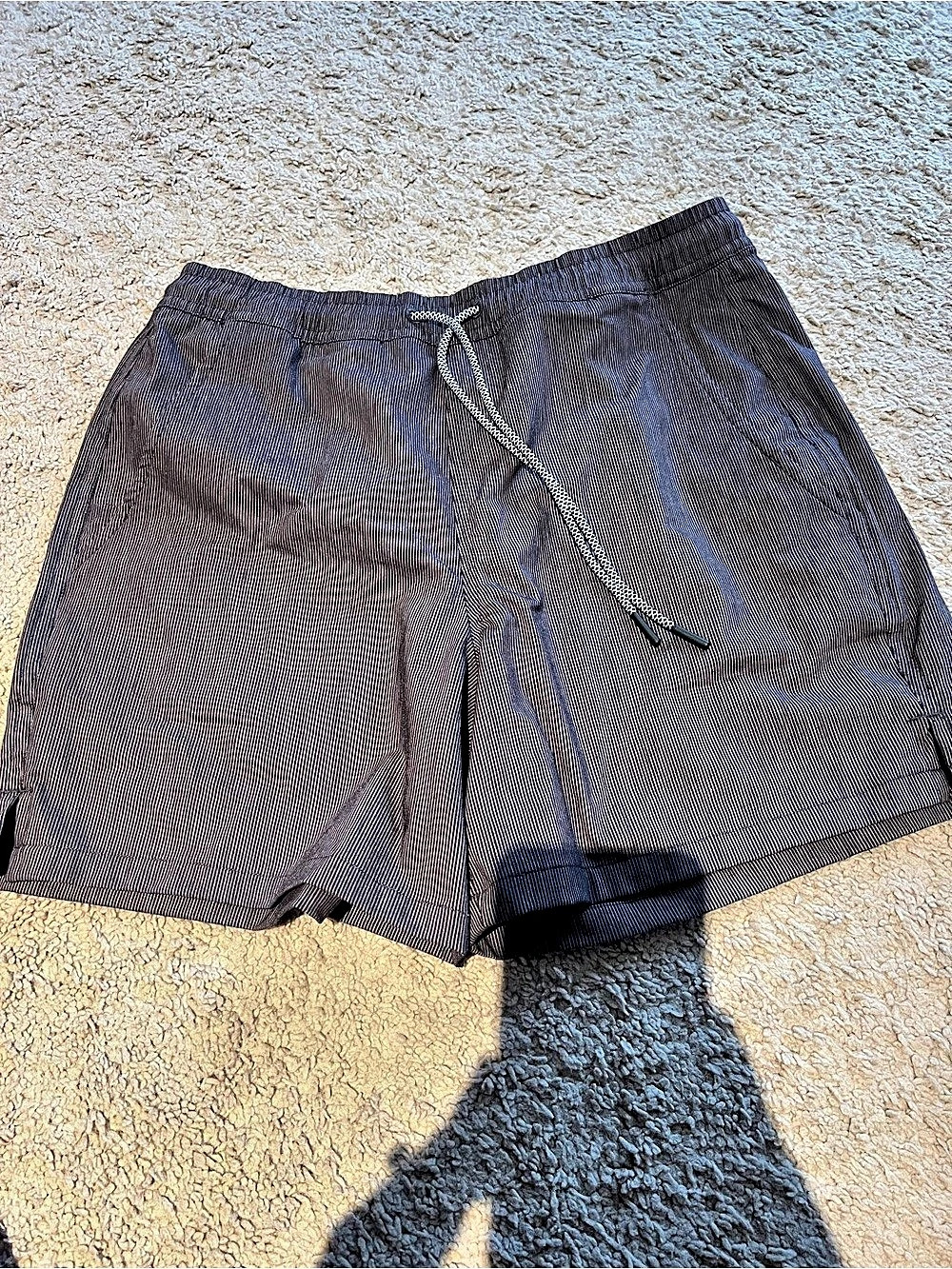 Athleta Marin 5" Board Short Striped Brown XXS